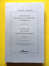Nietzsche Oedipe Roi de