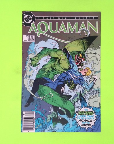 Aquaman 1986 dc - aquaman,