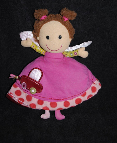 Doudou plat poupée