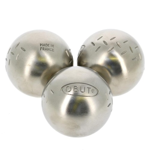 Boules pétanque obut inox - de,