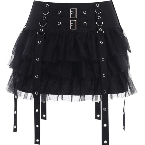 Jupe mini gothique punk - gothique, tutu