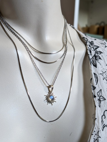 Rainbow moonstone - rainbow,