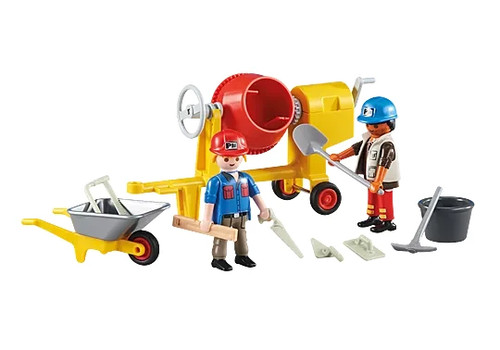 Geobra playmobil 6339 ouvriers - geobra,