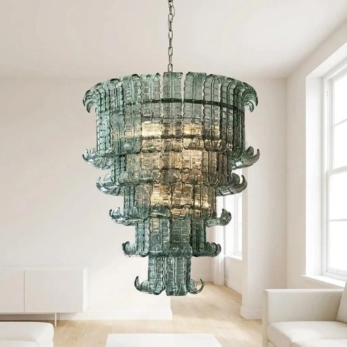 Lustre style murano livo - lustre,