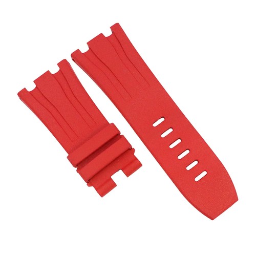 Bracelet caoutchouc rouge - en,