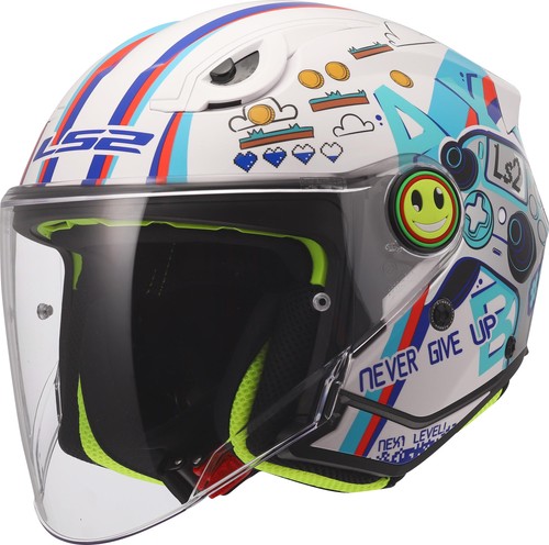 Casque jet enfant ls2 of622 - jet,