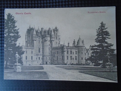 Post card glamis castle - post,