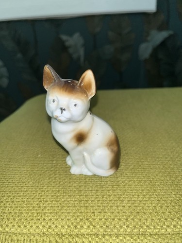 Ancienne salière chat - , en