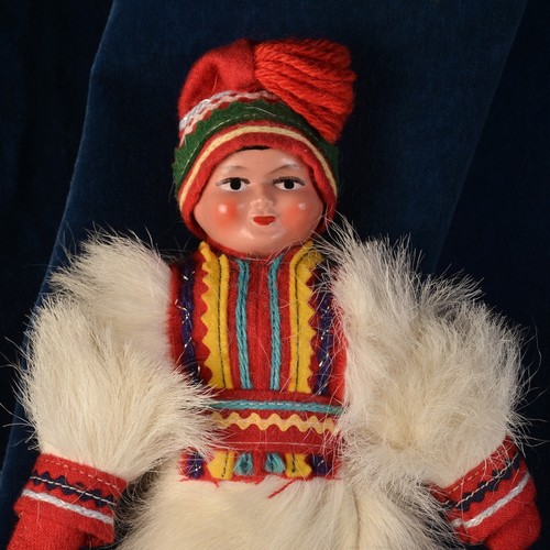 Celluloid poupon lapland - poupon,