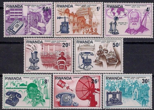 Rwanda 1976 téléphone - rwanda,