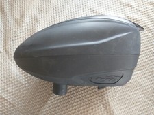Black Dye LTR Rotor Paintball Hopper w/New Rain Lid