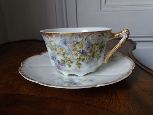 Tasse thé porcelaine - à,