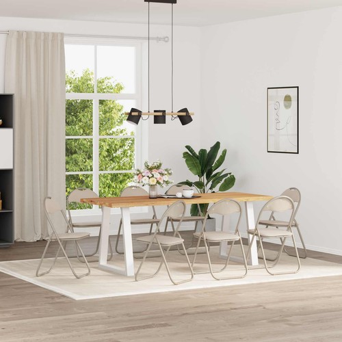 Chaise pliante simili cuir - chaise, de