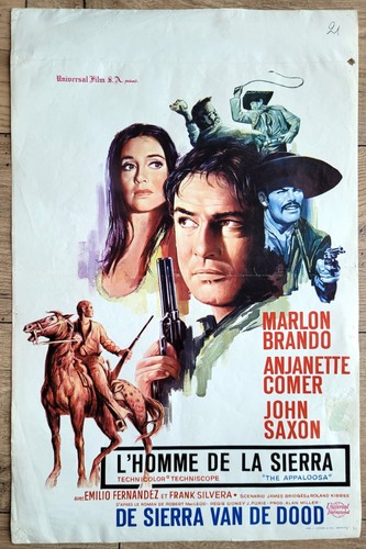 Belgian poster western the - belgian,