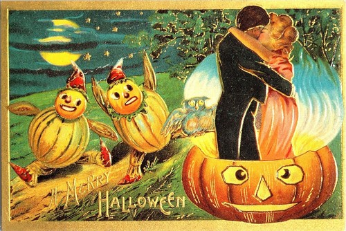 Halloween carte postale a - postale, "