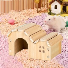 Maison en bois pour hamster