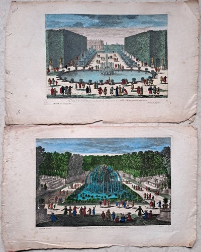 Château versailles bassin - château, versailles,