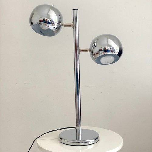 Lampe chromée vintage - , 1970's