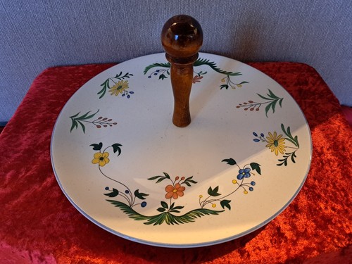 Joli plat fromage faience - plat, a