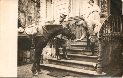 Carte photo maçons de la - carte,