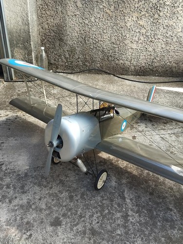 Avion biplan bristol scout - avion,