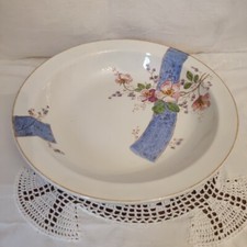 Plat Rond Creux Terre De Fer Polychrome Jules Vieillard, 19ème