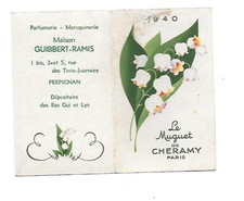 joli CALENDRIER de poche 1940