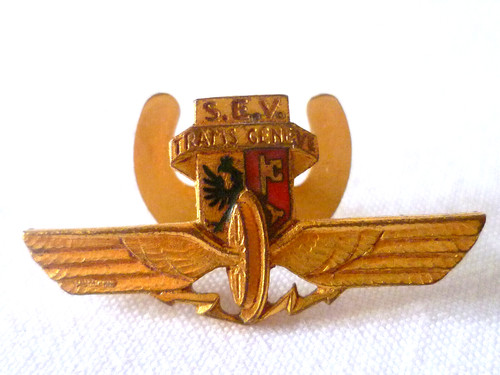 Bouton insigne ancien sev - insigne,