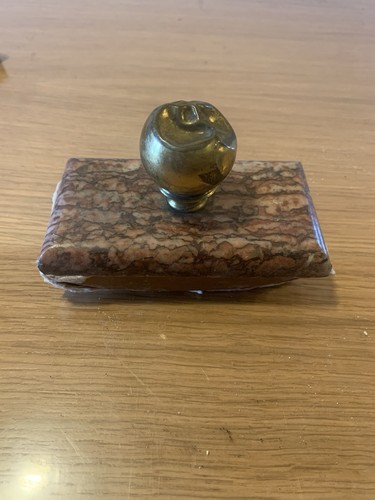 Buvard ancien granit rouge - granit,