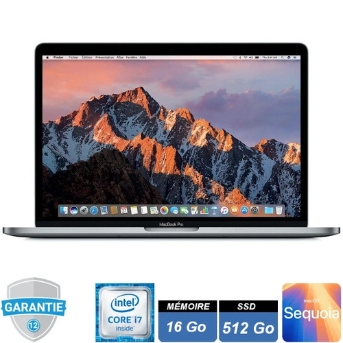 Macbook pro 2018 - 13,3p, touch