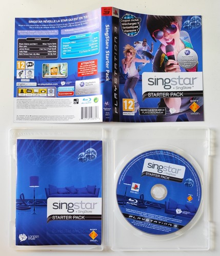 Singstar starter pack ps3 - starter,