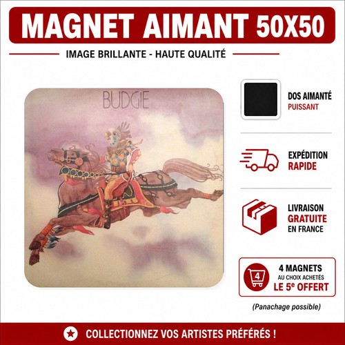 Magnet frigo budgie album 5x5 - frigo,