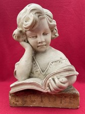 Buste Statue Ancienne Enfant