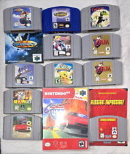 Nintendo 64 N64 Games, Many Available *U Pick Your Lot* Combine Ship + Discounts