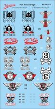 Courses de Rue Hot Rod 2 1/24 Décalcomanies 140x70mm INTERDECAL