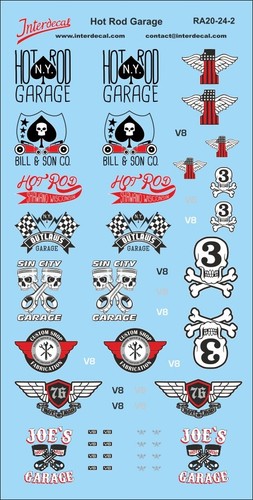 Courses rue hot rod - rod, 1/24