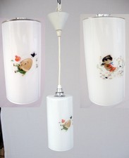 LAMPE - SUSPENSION -CHAMBRE ENFANT - LUSTRE - ABAT JOUR