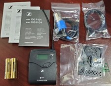 Sennheiser EK100 G4 Portable Camera ENG Wireless Mic Receiver A: 516-558 EW100P