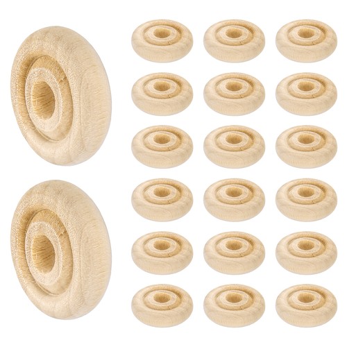 Roues bois dia 1 4 - 7/8", 1/4"