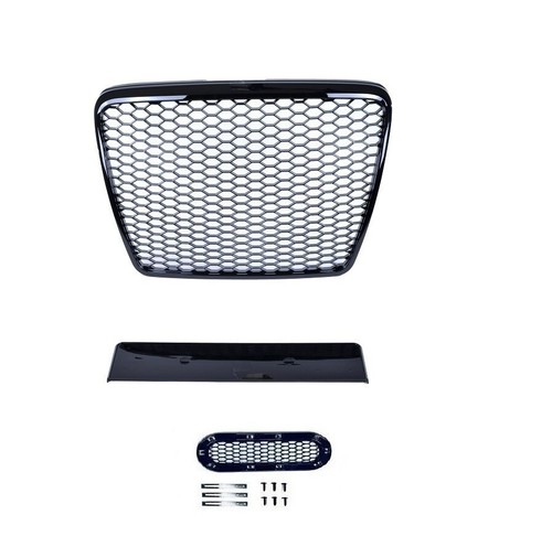Calandre noir brillant look - brillant,