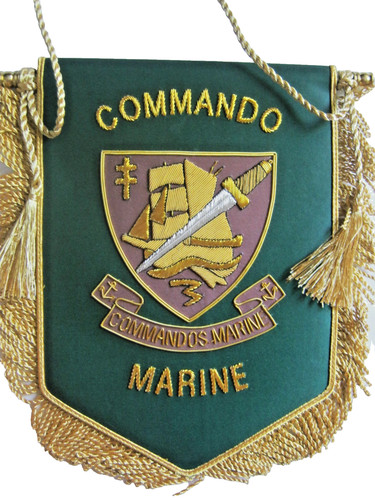 Fanion commando - fanion, (cannetille)