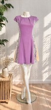 Robe lilas dentelle femme Marc