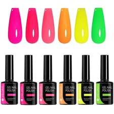 Lot de 6 Vernis à Ongles Gel