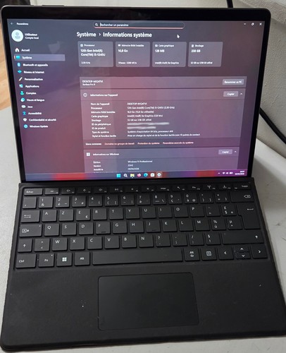 Surface pro 1245u 16go - 9,