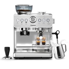 Machine à café inox + broyeur – Neuf, Pro, Ecologique – Le Best Seller Américain
