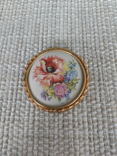 Broche ancienne métal - broche, en