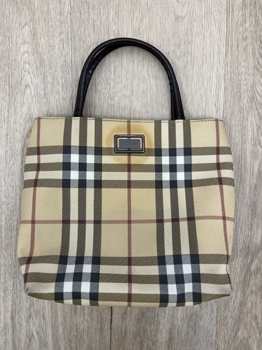 Sac burberry motif tartan - sac,