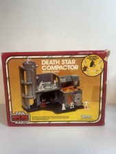 Vintage Star Wars Micro Collection Death Star Compactor 100%Complete 1982 Kenner