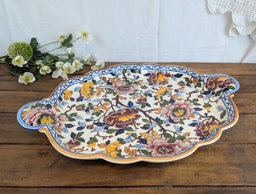 Grand plat gien - plat,