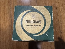Vintage Philips Philishave SC 7749 Battery Travel Shaver – Case, Manual Complete
